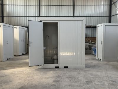 WC mit DUSCHE Sanitärcontainer