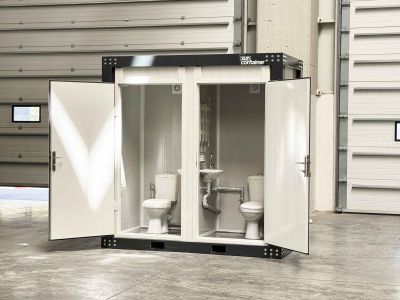 WC-WC Sanitärcontainer