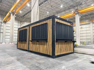 Verkaufscontainer Modell IMBISS HOLZ